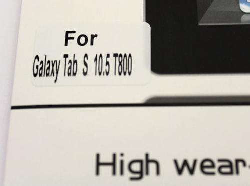 Skærmbeskyttelse Samsung Galaxy Tab S 10.5 (T800)