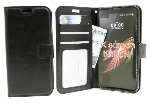 Crazy Horse Wallet LG X Screen (K500N)