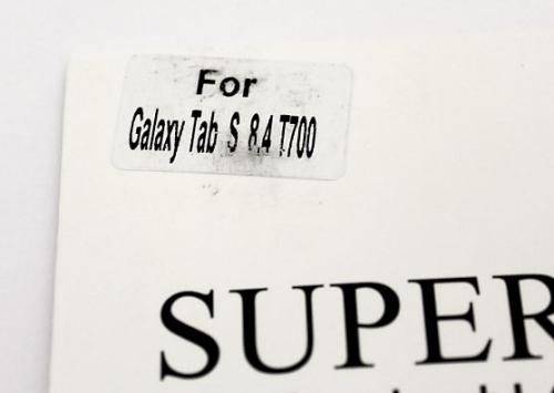 Skærmbeskyttelse Samsung Galaxy Tab S 8.4 (T700)