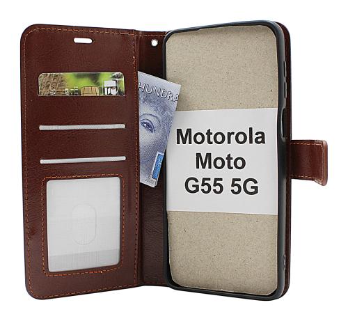 Crazy Horse Motorola Moto G55 5G Mobilcover