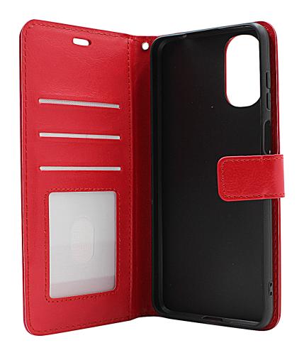 Crazy Horse Wallet Motorola Moto E32s