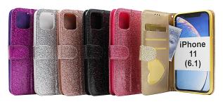 Standcase Glitter Wallet iPhone 11 (6.1)