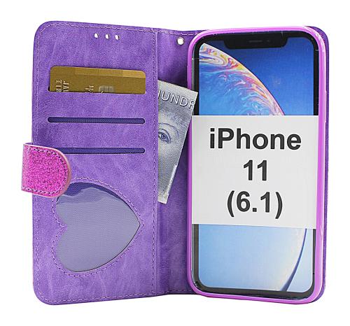 Standcase Glitter Wallet iPhone 11 (6.1)
