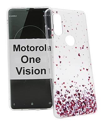 TPU Designcover Motorola One Vision