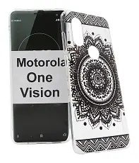 TPU Designcover Motorola One Vision