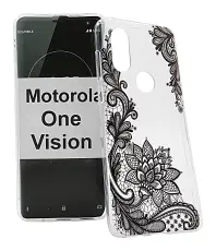 TPU Designcover Motorola One Vision
