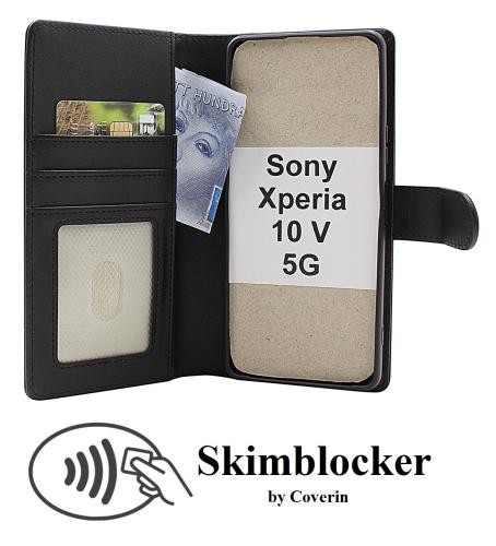 Skimblocker Sony Xperia 10 V 5G Magnet Mobilcover