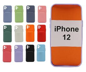 TPU Cover med kortlomme iPhone 12 (6.1)