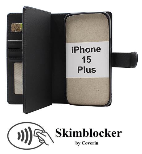 Skimblocker iPhone 15 Plus XL Magnet Mobilcover