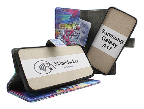 Skimblocker Samsung Galaxy A17 Magnet Mobilcover Design