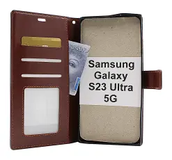 Crazy Horse Wallet Samsung Galaxy S23 Ultra 5G