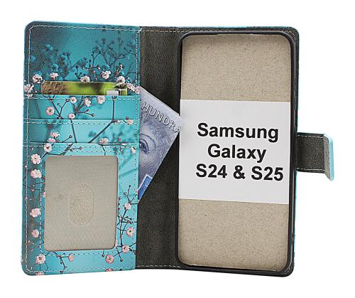Skimblocker Samsung Galaxy S25 Magnet Mobilcover Design