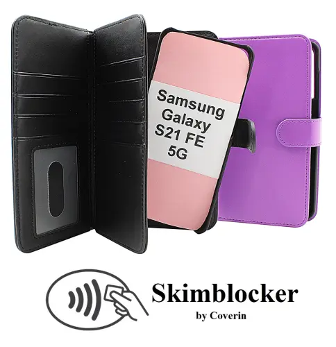 Skimblocker XL Magnet Wallet Samsung Galaxy S21 FE 5G