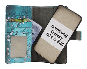 Skimblocker Samsung Galaxy S24 5G Magnet Mobilcover Design