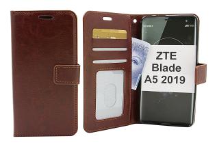 Crazy Horse Wallet ZTE Blade A5 2019