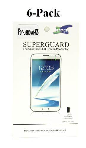6-Pack Skærmbeskyttelse Lenovo K5
