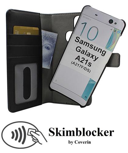 Skimblocker Magnet Wallet Samsung Galaxy A21s (A217F/DS)