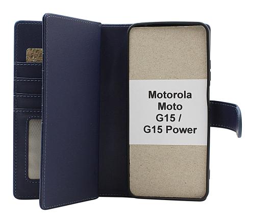 Skimblocker Motorola Moto G15 / G15 Power XL Magnet Mobilcover