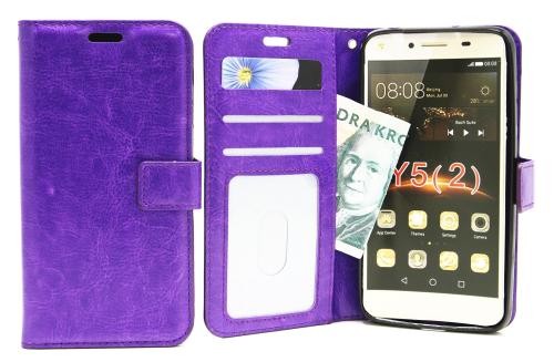 Crazy Horse Wallet Huawei Y5 II