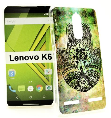 TPU Designcover Lenovo K6