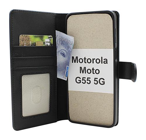 Skimblocker Motorola Moto G55 5G Magnet Mobilcover