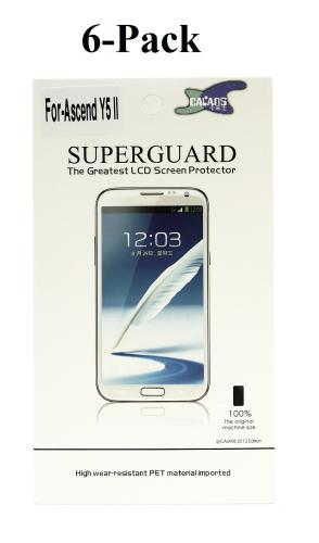 6-Pack Skærmbeskyttelse Huawei Y6 II Compact