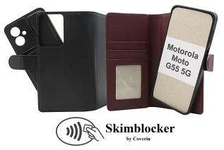 Skimblocker Motorola Moto G55 5G Magnet Mobilcover