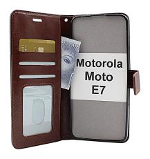 Crazy Horse Wallet Motorola Moto E7