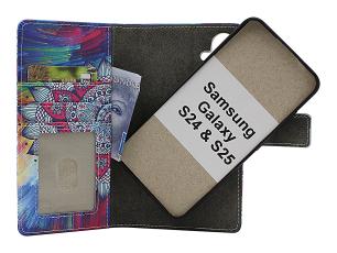 Skimblocker Samsung Galaxy S24 / S25 Magnet Mobilcover Design