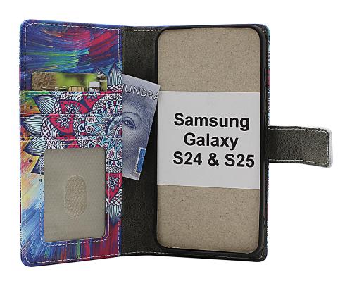 Skimblocker Samsung Galaxy S24 / S25 Magnet Mobilcover Design