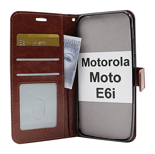 Crazy Horse Wallet Motorola Moto E6i