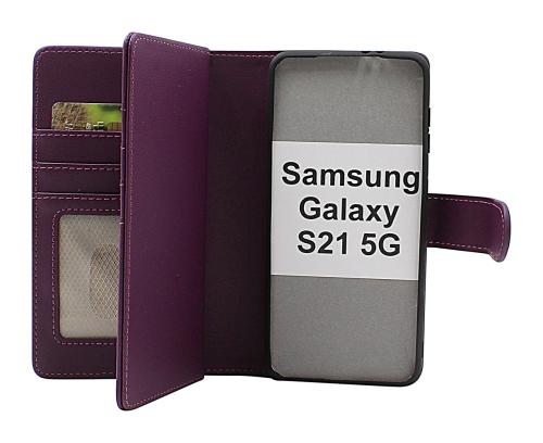Skimblocker Samsung Galaxy S21 5G (G991B) XL Magnet Mobilcover