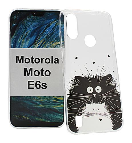 TPU Designcover Motorola Moto E6s