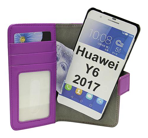 Skimblocker Magnet Wallet Huawei Y6 2017 (MYA-L41)