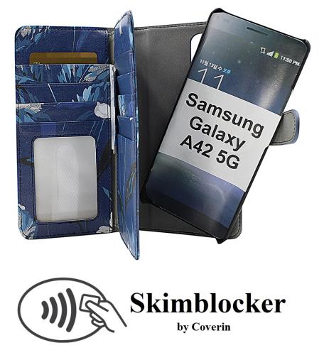 Skimblocker XL Magnet Designwallet Samsung Galaxy A42 5G