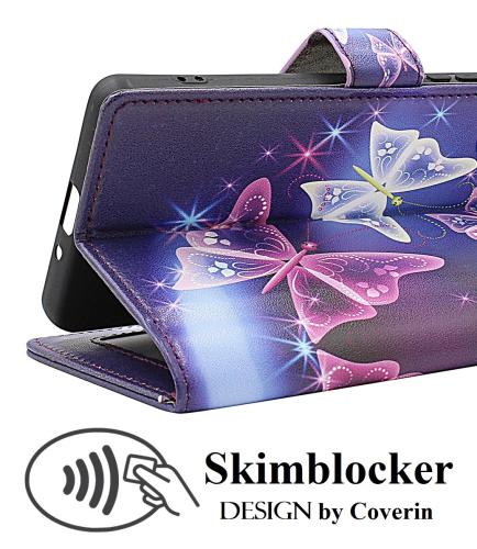 Skimblocker Samsung Galaxy S21 FE 5G Magnet Mobilcover Design