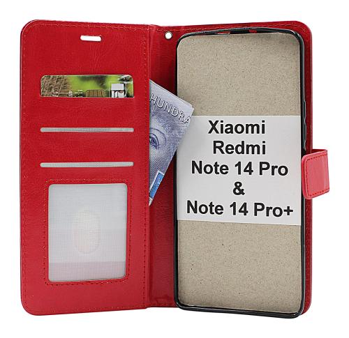 Crazy Horse Xiaomi Redmi Note 14 Pro och 14 Pro+ Mobilcover