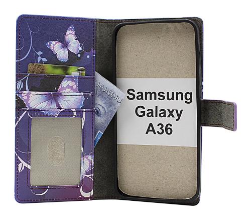 Skimblocker Samsung Galaxy A36 Magnet Mobilcover Design