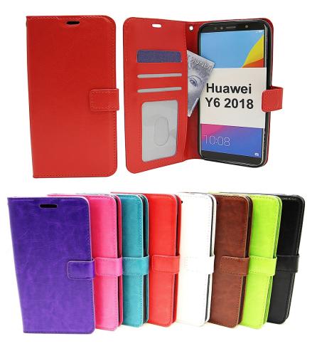 Crazy Horse Wallet Huawei Y6 2018