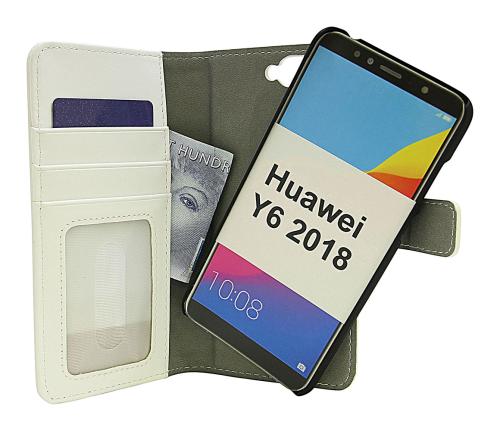 Skimblocker Magnet Wallet Huawei Y6 2018