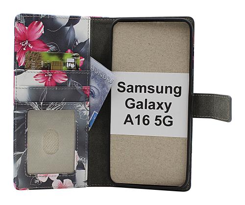Skimblocker Samsung Galaxy A16 / A16 5G Magnet Mobilcover Design