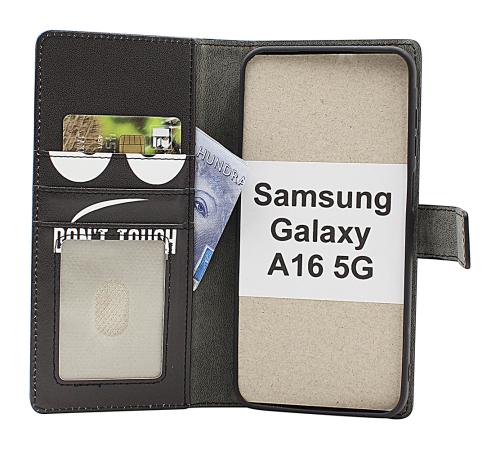 Skimblocker Samsung Galaxy A16 / A16 5G Magnet Mobilcover Design