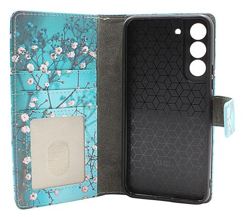 Skimblocker Samsung Galaxy S22 5G Magnet Mobilcover Design