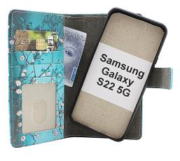 Skimblocker Samsung Galaxy S22 5G Magnet Mobilcover Design