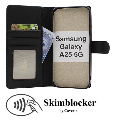 Skimblocker Samsung Galaxy A25 5G Magnet Mobilcover