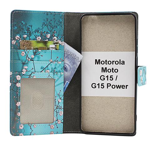 Skimblocker Motorola Moto G15 / G15 Power Mobilcover Design