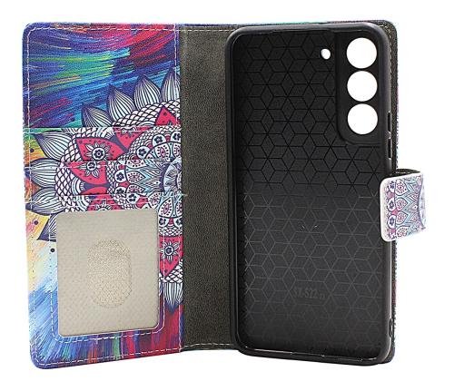 Skimblocker Samsung Galaxy S22 5G Magnet Mobilcover Design