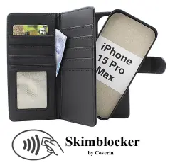 Skimblocker iPhone 15 Pro Max XL Magnet Mobilcover