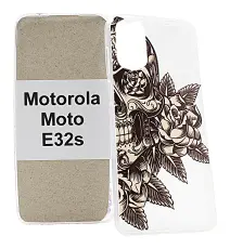 TPU Designcover Motorola Moto E32s