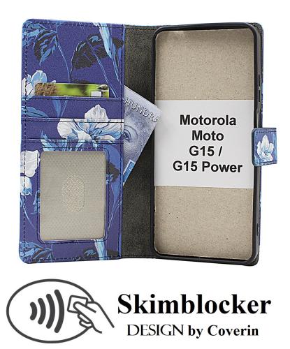 Skimblocker Motorola Moto G15 / G15 Power Mobilcover Design